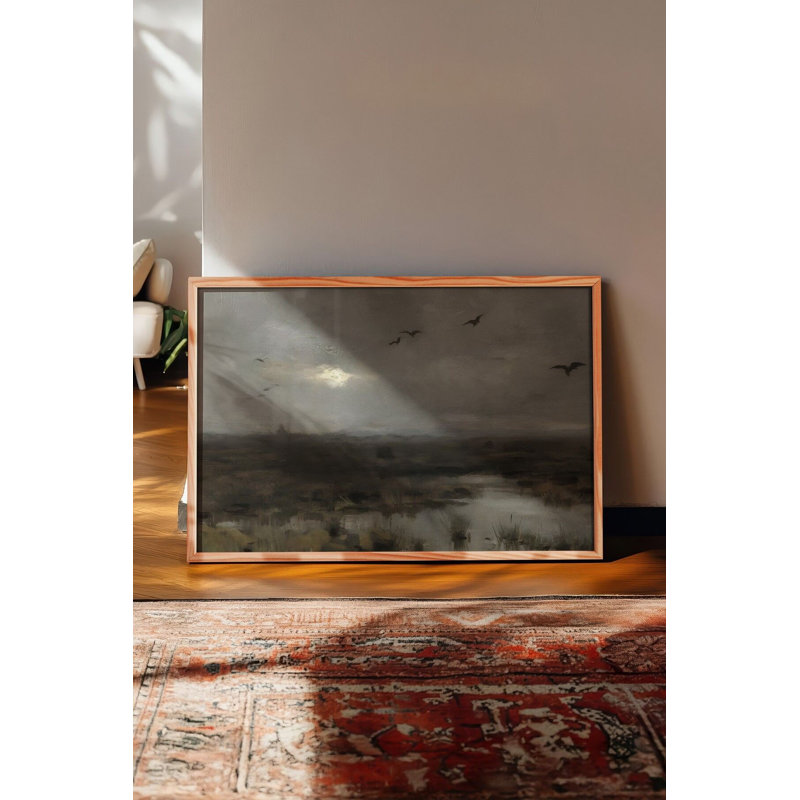 Peinture décorative encadrée