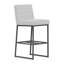 Mason Upholstered Stool with Metal Frame-1661865352