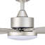Ventilateur de plafond à 72 pales de 72 po en aluminium DEL avec lumière à intensité variable et télécommande-107162106-107162105