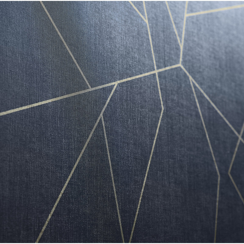 Parapet Wallpaper, Indigo