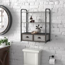 Wayfair  Metal Stainless Steel Bathroom Cabinets & Shelving You'll Love in  2023