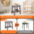 End Table, Small Side Table, Set Of 2 Nightstand With 2-Tier Storage Shelf, Wood Bedside Table-106845500