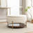 Charyn Upholstered Round Storage Ottoman-1465735372