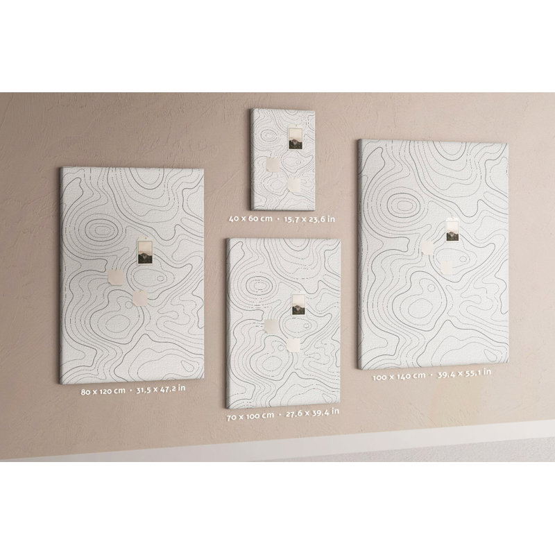 Wall Mounted Cork Board