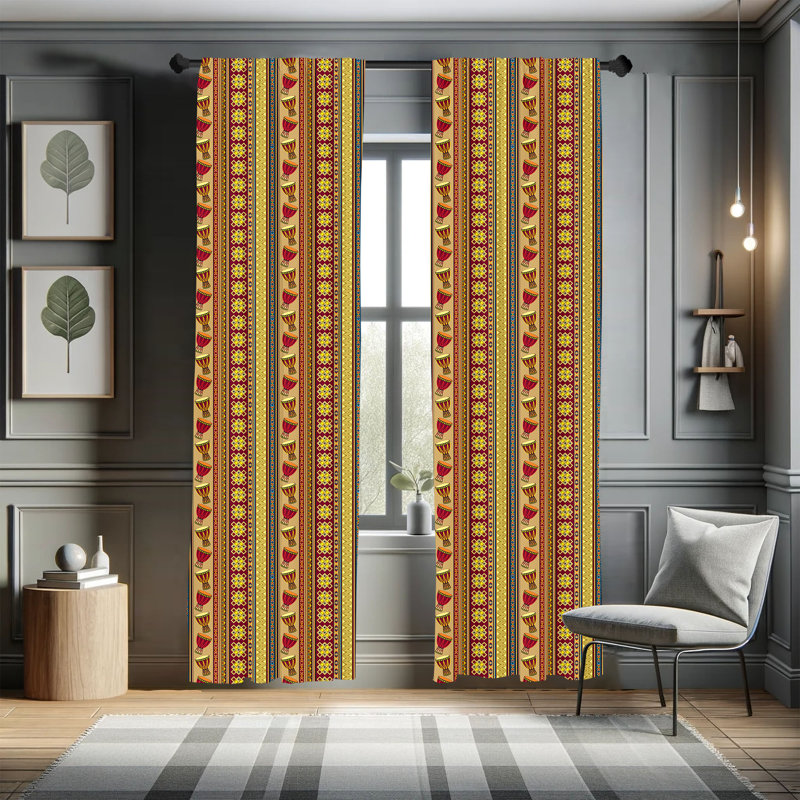 Room Darkening Sliding Panel Pair, 28" x 84"