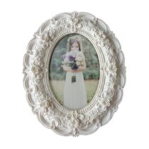 Providence White Ornate Tabletop Frame, 4x6