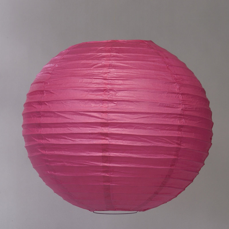 Lanterne en papier, Fuchsia