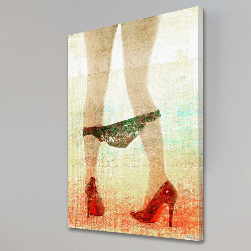 Pants Down by Parvez Taj - Wrapped Canvas Print, 91cm H x 61cm W x 3.81cm D