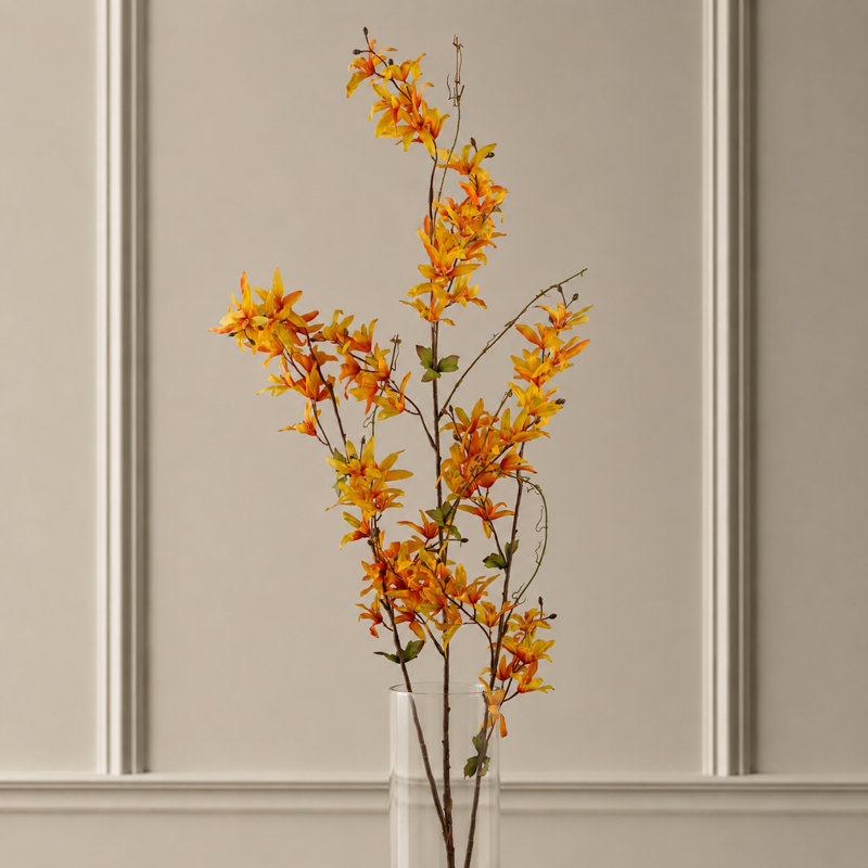Plastic, Silk Blossom Arrangement