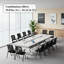 Ensemble de table de conférence et de formation mobile et pliable-1912596740
