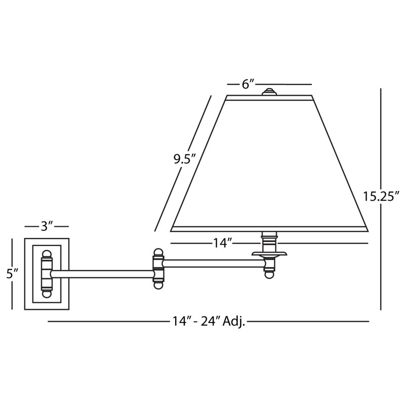 Lampe à bras cinétique Kinetic, Blanc Ascot, Chrome brossé