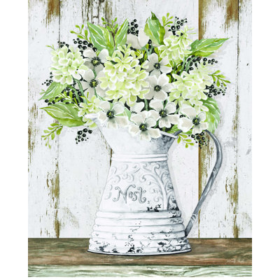 " Nest Galvanized Pitcher "