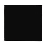 Bouvier Black 100% Cotton Square Napkin