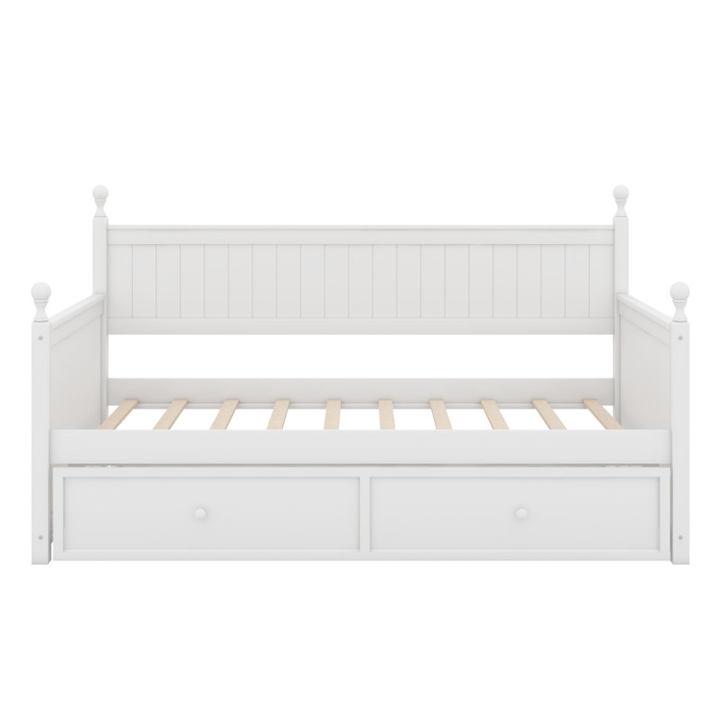 Wood Daybed With Trundle