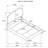 Leonide Brown Cherry / Cream Panel Bed