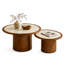 Ensemble de tables basses Modern 2Pcs-1330186731