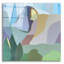  «Half Dome» par Melba Browne, art mural en verre acrylique, 24 po x 24 po-1571968186