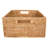 Rattan Rectangular Basket with Cutout Handles-1639638555-1639638559