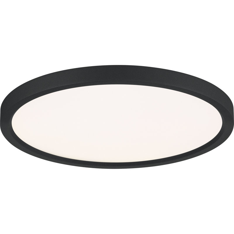 Dunnavant Acrylic LED Flush Mount, 1" H x 15" W x 15" D