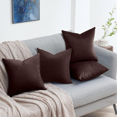 Luxury Square Throw Cushion Cover Pad set of 4