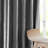 Solid Faux Silk Taffeta Rod Pocket Room Darkening Curtains for Bedroom & Living Room Curtains - Single Panel Drapes-1937140428-1937140437