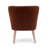 Upholstered Side Chair with Ottoman-1215658411