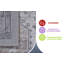Tapis oriental de style oriental et résistant aux taches-248595825