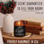 Bougie parfumée vanille - noix de coco - vétiver