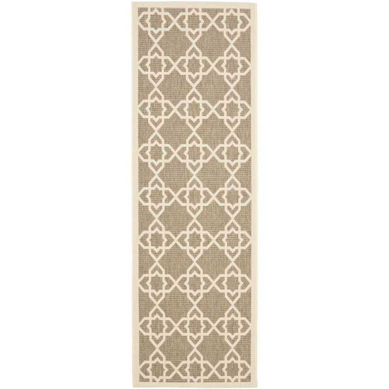 Dirks Performance Geometric Indoor/Outdoor Area Rug, Runner 2'3" x 6'7"