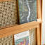 Bibliothèque de rangement simple de style nordique