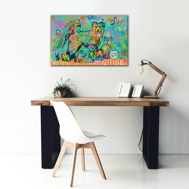 Art mural sur toile Hokku Designs, H 26 po x l 40 po x P 1,5 po