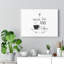 I Run on Jesus and Coffee 1 Piece Wrapped Canvas Wall Art-730395056