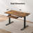 Iya Adjustable Metal Base Standing Desk-553644900