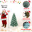 Arbre de Noël en PE / PVC - 2458 pointes-2123504102