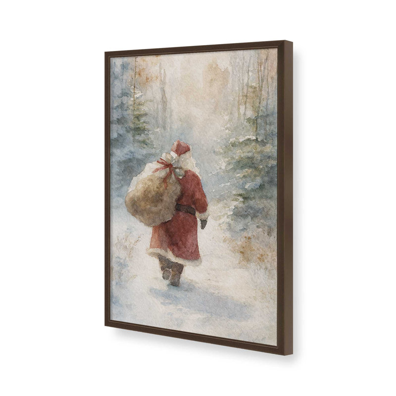 «Winter’s Journey», reproduction d'art, Brun Belvinder, 18 po x 24 po
