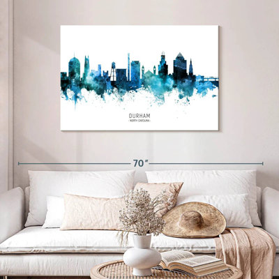 Durham North Carolina Skyline II