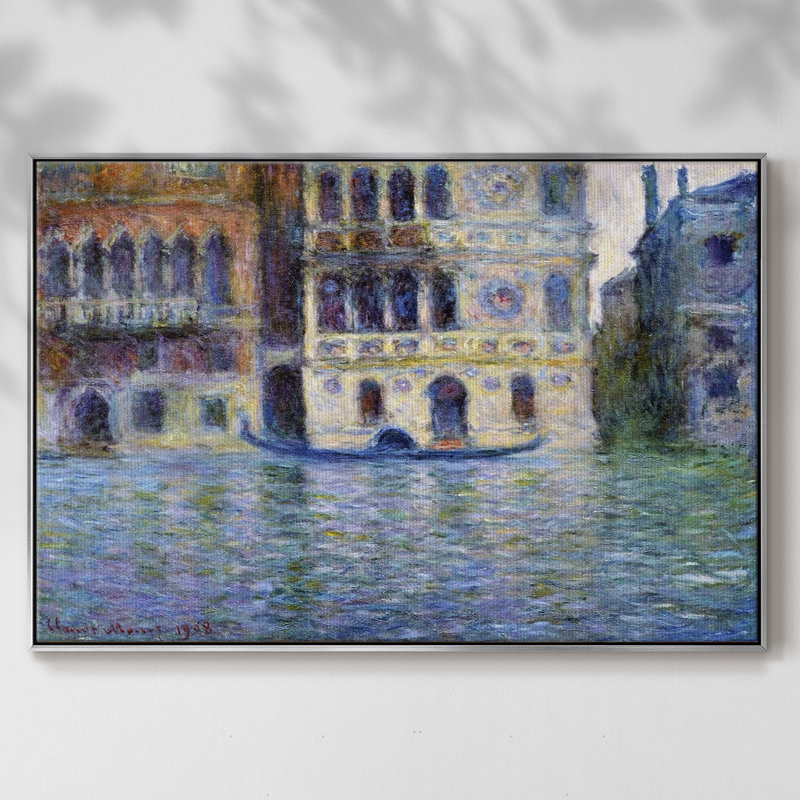 Palao Dario, 1908 01, reproduction d'art sur toile, H 25 po x l 37 po x P 2 po, Argent