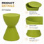 Table de bout tambour en sablier Durant Durant-317216281-349321711