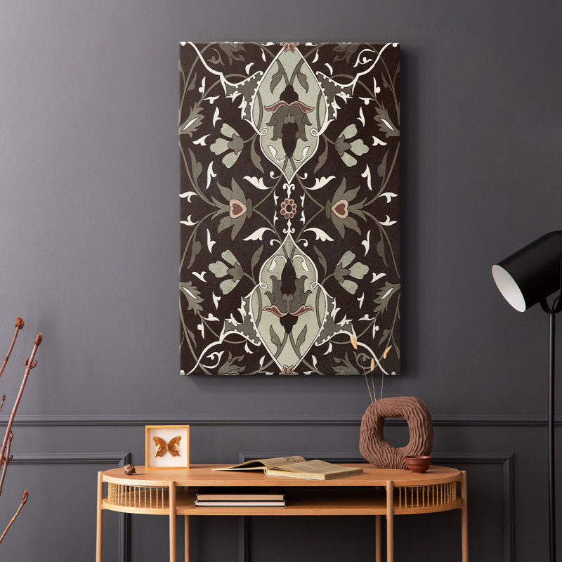 Impression abstraite rétro Cxxiv - galerie Cavas, H 48 po x l 32 po