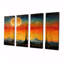 Croker - Art mural abstrait paysage 4 pièces-106425216