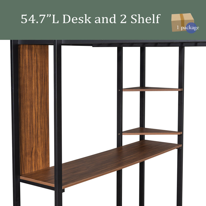 Kellen Kids Full Loft Bed, Black