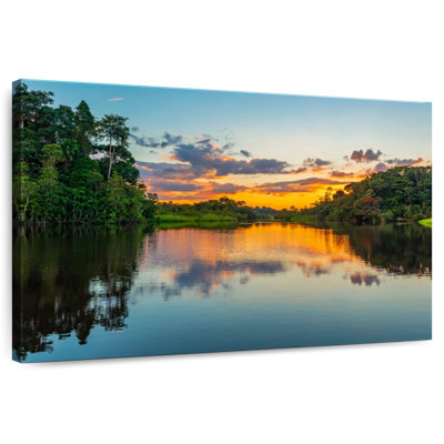 Alvord Sunset At Amazon Lagoon
