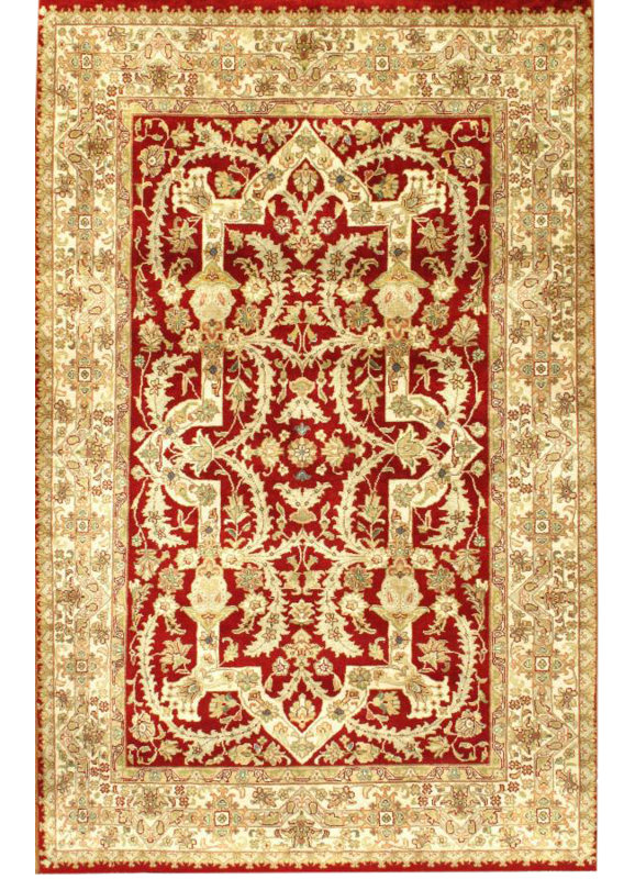 Tabriz Wool Oriental Area Rug