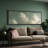 Relaxing Calm Green Clouds - Oversized Framed Wall Decorations Canvas Print-111654001-111653999