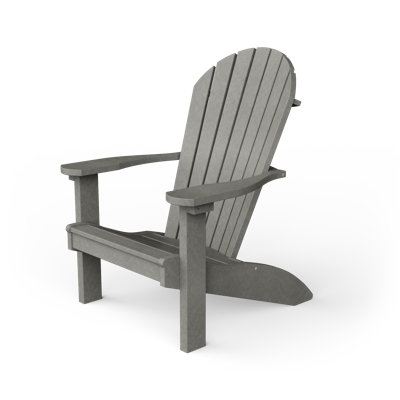 Chaise Adirondack en plastique Aatikah
