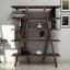Dangelo 148cm H x 120cm W Solid Wood Etagere Bookcase-381566925