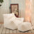 Compression Large Faux Fur Memory Foam Filled Bean Bag Chair For Adults And Kids-105318112