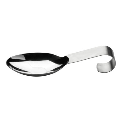 Gussie Stainless Steel Oval Spoon Rest