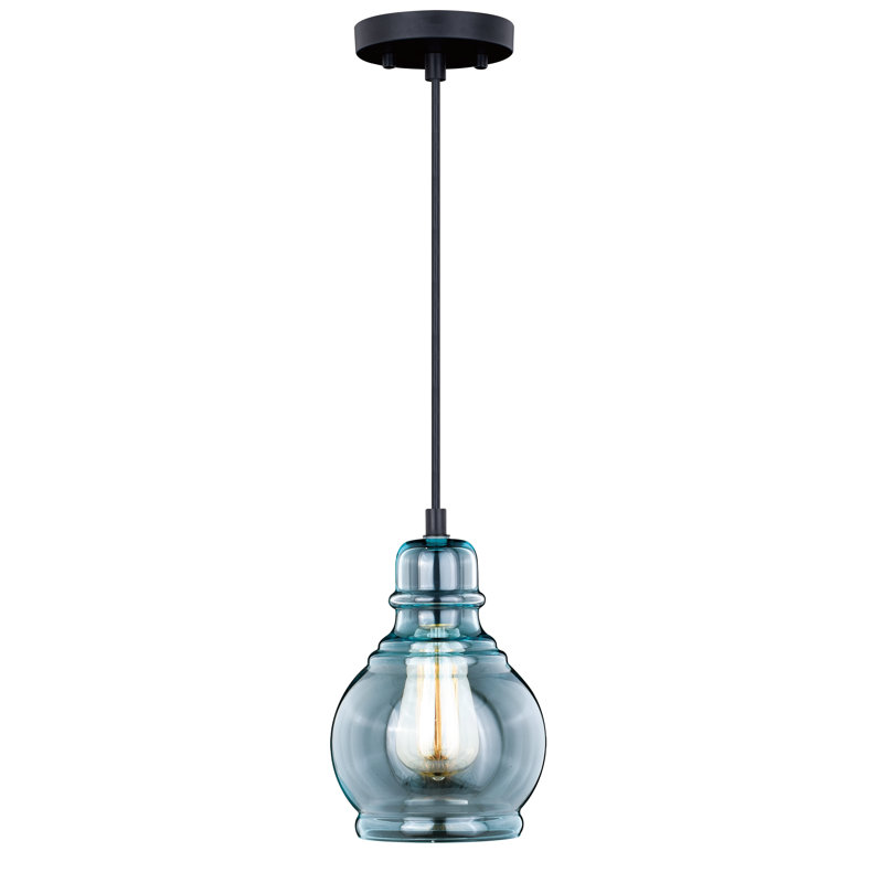 Denzel 1 - Light Oil Rubbed Bronze Single Pendant