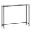 Joffe 100cm Glass Top Console Table-1397489693